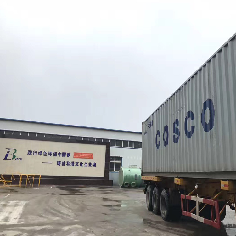 孟加拉某宾馆地埋式一体化污水处理设备发货！